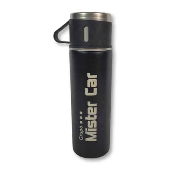 Garrafa Térmica Personalizada 500ml com 3 Xícaras - HUBESN-BZR-Z303 - Image 3