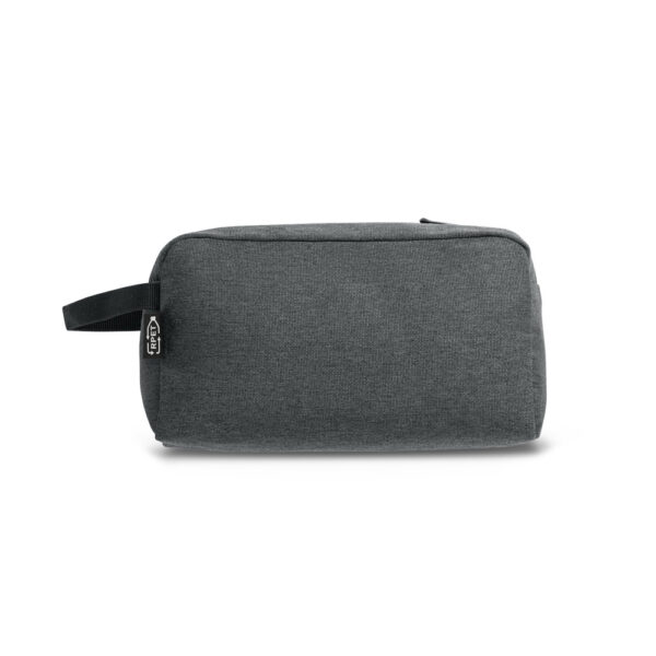 Necessaire Personalizada com personalização de logotipo de marca corporativa. Brinde corporativo inovador.