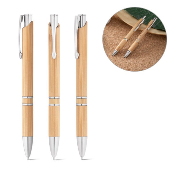 Caneta Personalizada com logotipo de marca empresarial. Brinde corporativo exclusivo.