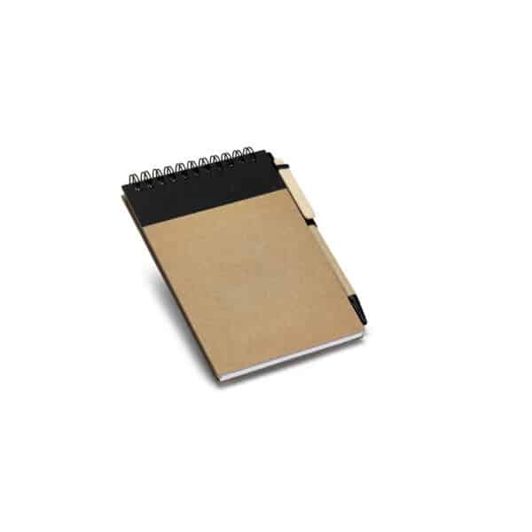 Bloco de Notas Personalizado capa dura, de bolso espiral | COM PAUTA - HUBSP-93427 - Image 2