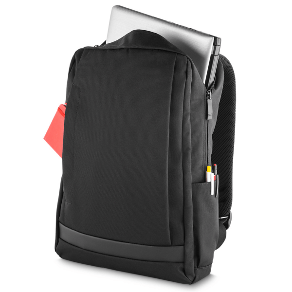 Mochila Personalizada com logotipo de marca corporativa. Tipo de brindes para empresa.