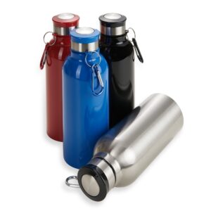Garrafa Térmica Personalizada com personalização de logotipo de marca empresarial. Excelente brinde para empresas.