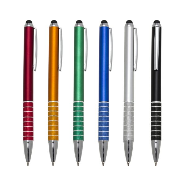 Caneta Personalizada Plástica - Touch - HUBZB-198B