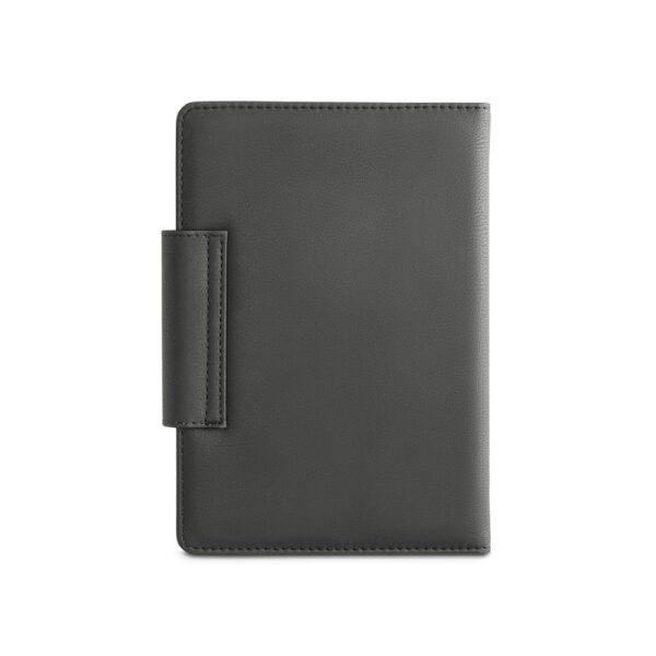 (21x14 cm) | Agenda Personalizada 2024 bi-material A5 em couro sintético e poliéster - HUBSP-66088 - Image 4