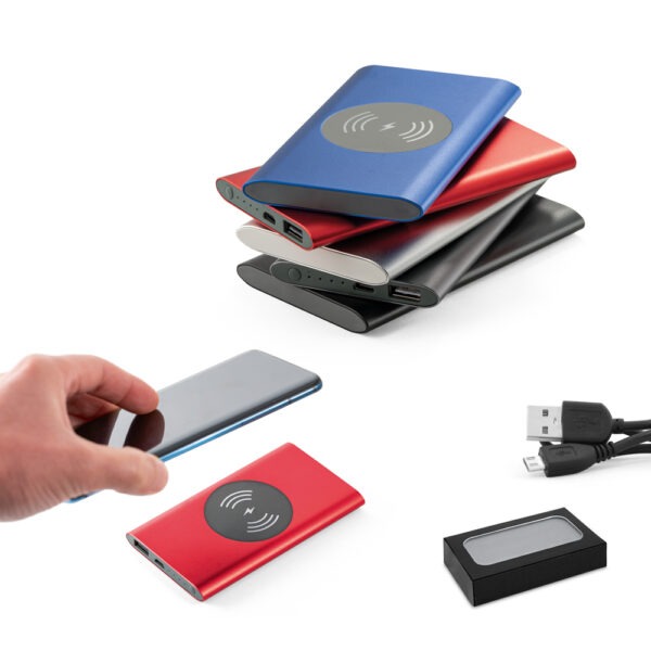 Carregador Wireless Personalizado e Portátil CASSINI - HUBSP-57078