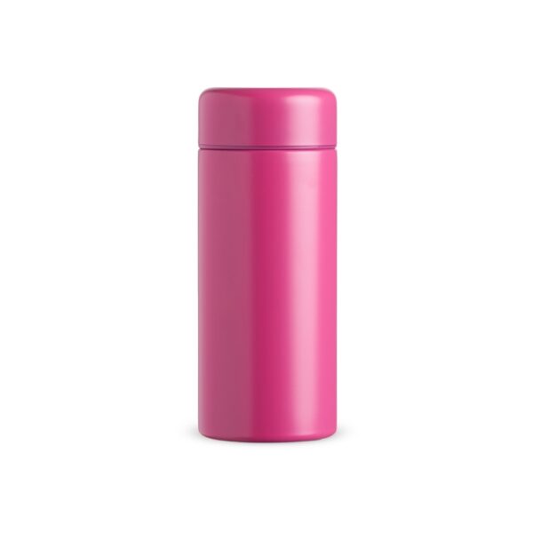 Garrafa Térmica Personalizada com personalização de logotipo de marca corporativa. Perfeito brinde para empresas.