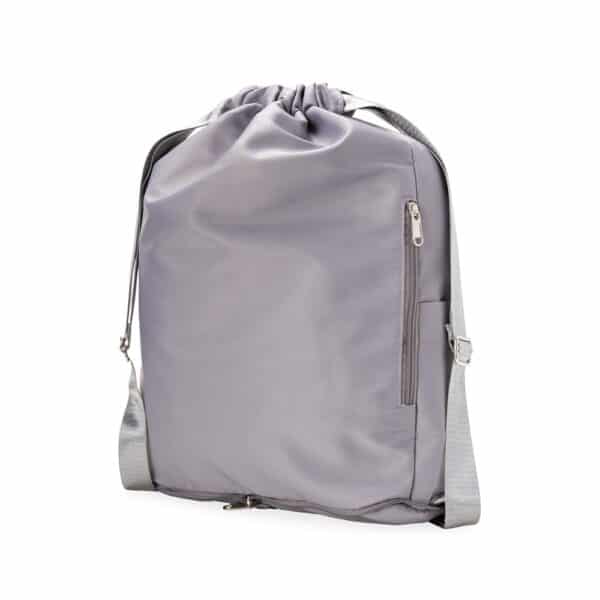 Mochila Saco Personalizada com gravação de marca empresarial. Opção de brindes para empresa.