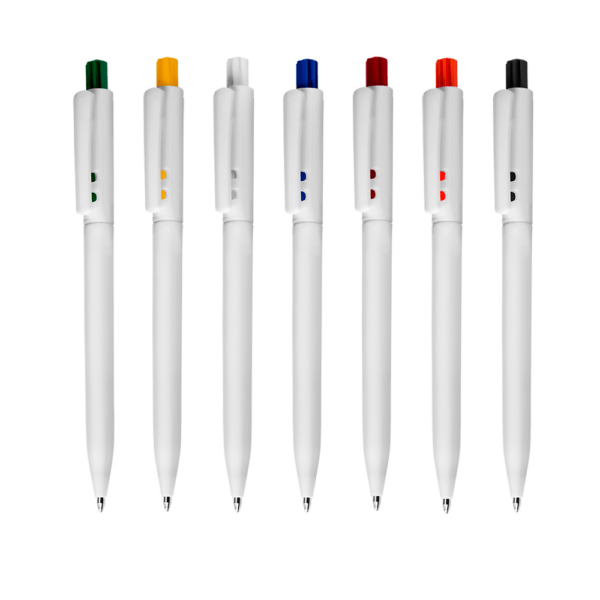Caneta Personalizada com logotipo de marca corporativa. Perfeito brinde para empresas.