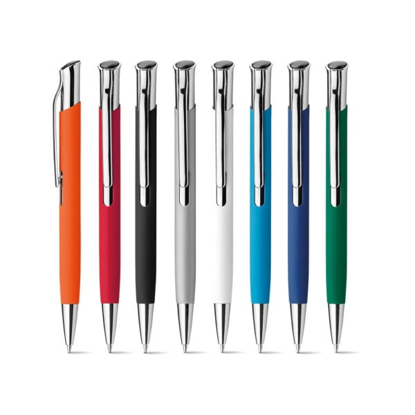 Caneta Personalizada com logotipo de marca corporativa. Brinde personalizado exclusivo.