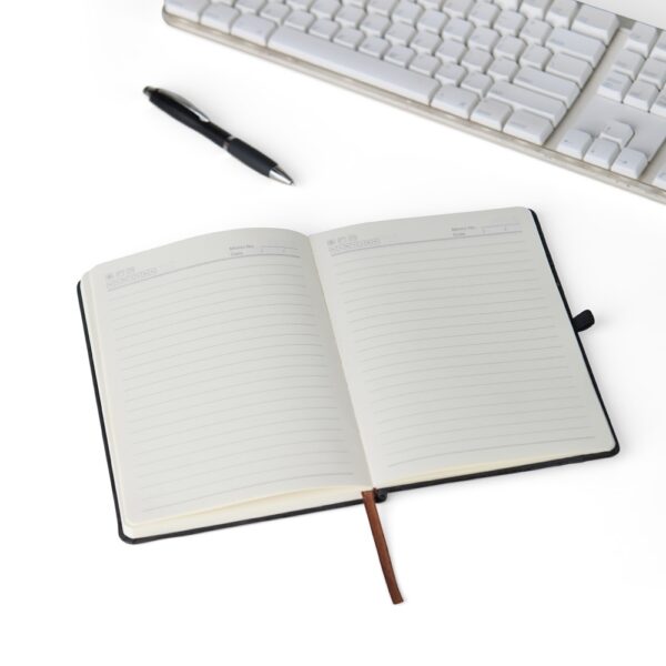(21x15) Caderno Personalizado Emborrachado - COM PAUTA - HUBZB-03002B - Image 5