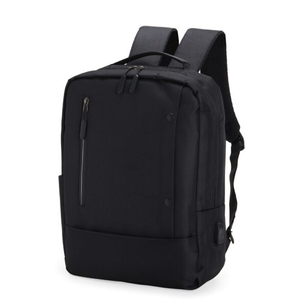 Mochila Personalizada com gravação de marca corporativa. Opção de brindes para empresa.