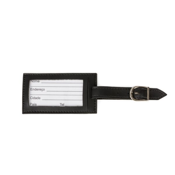 Tag identificador Personalizado de Couro Sintético - HUBZB-13790