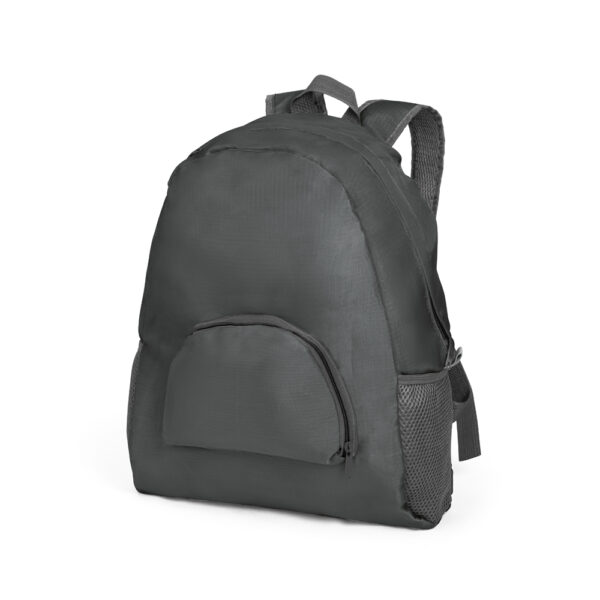 Mochila Personalizada com gravação de marca empresarial. Opção de brindes para empresa.