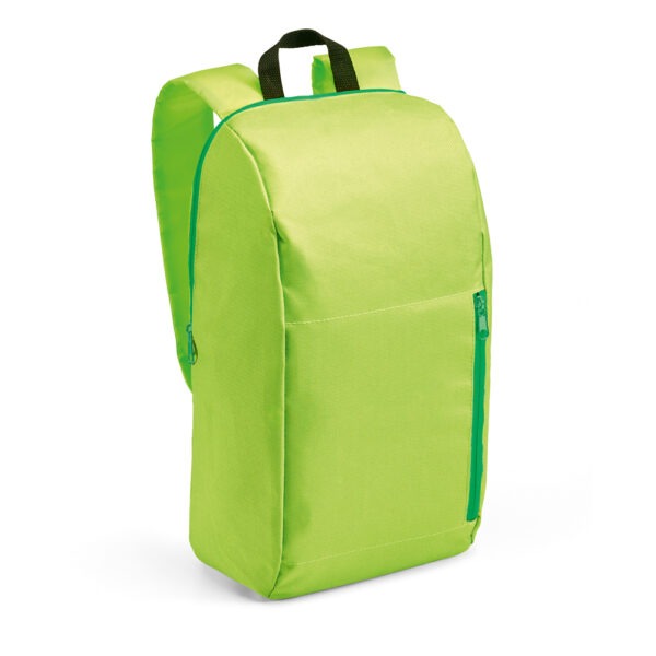 Mochila Personalizada com personalização de marca empresarial. Tipo de brindes para empresa.