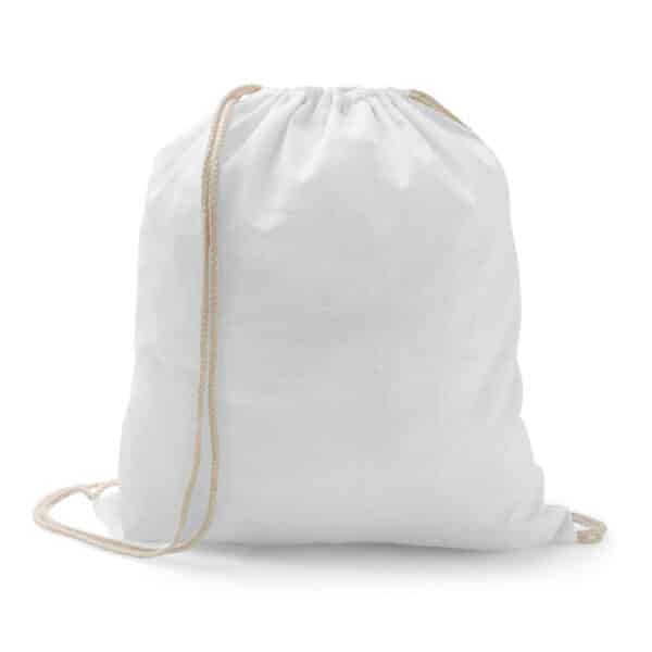 Mochila Saco Personalizada com personalização de marca empresarial. Opção de brinde corporativo para empresas.