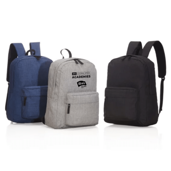 Mochila Personalizada com logotipo de marca empresarial. Opção de brindes para empresa.
