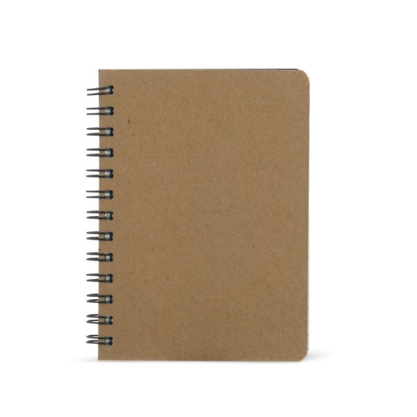 Caderno Personalizado com personalização de marca empresarial. Opção de brinde personalizado para empresas.