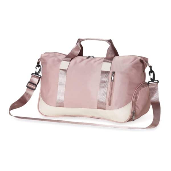Bolsa de Viagem Personalizada com logotipo de marca corporativa. Brinde corporativo diferenciado.