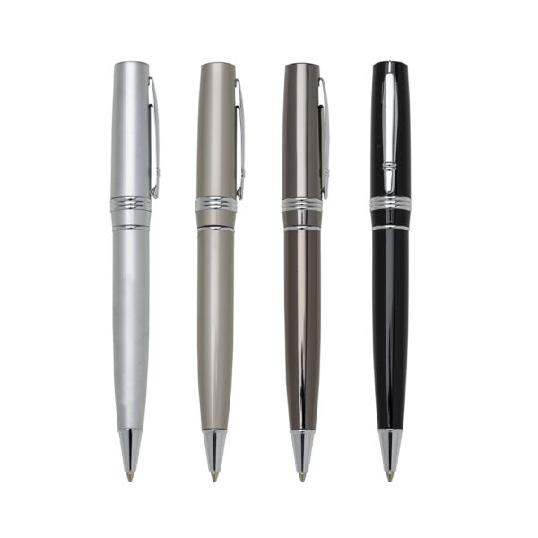 Caneta Personalizada com personalização de logotipo de marca corporativa. Brinde corporativo especial.