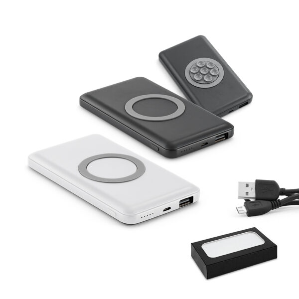 Carregador Portátil Personalizado AZOFI 4.000mAh - HUBSP-97079B