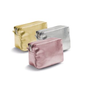 Necessaire Personalizada com logotipo de marca corporativa. Perfeito brinde para empresas.