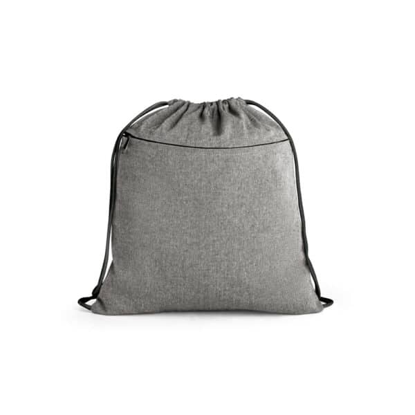 Mochila Saco Personalizada com gravação de marca empresarial. Opção de brinde personalizado para empresas.