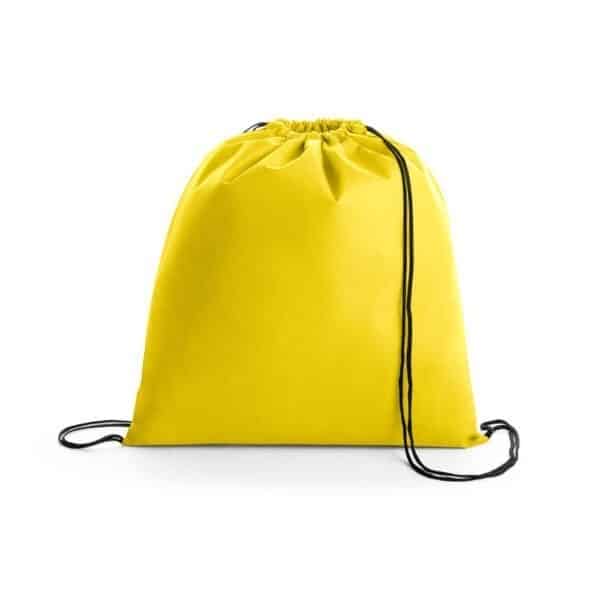 Mochila Saco Personalizada com logotipo de marca empresarial. Opção de brinde corporativo para empresas.