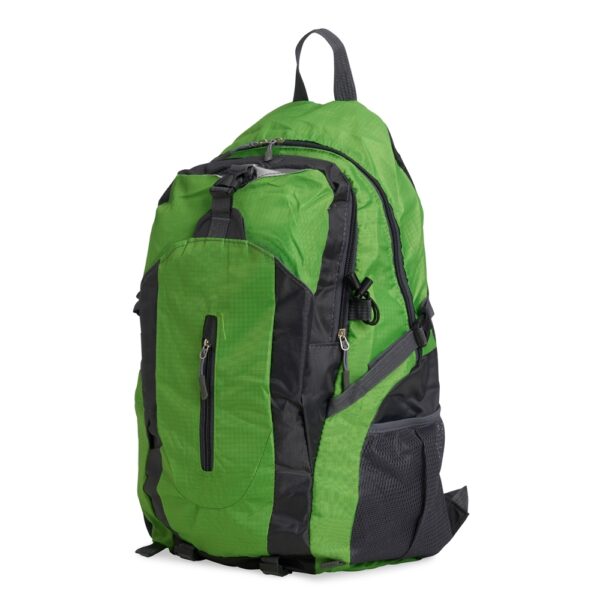 Mochila Personalizada com personalização de marca empresarial. Opção de brinde personalizado para empresas.