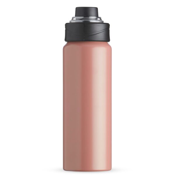 Garrafa Térmica Personalizada com personalização de logotipo de marca empresarial. Brinde personalizado elegante.