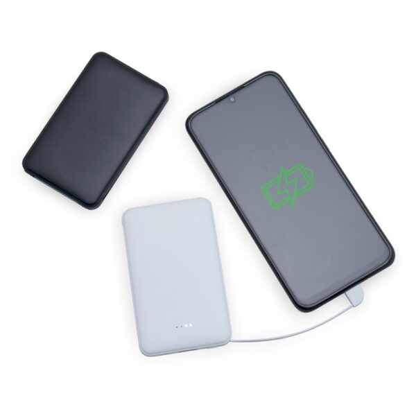 Power Bank Personalizado Plástico 5.000mAh - HUBZB-05089 - A Huble oferece atendimento especializado para brindes corporativos e mochilas personalizadas para empresas e agências de eventos. Sua melhor opção em brindes corporativos está na Huble com entrega para todo Brasil.