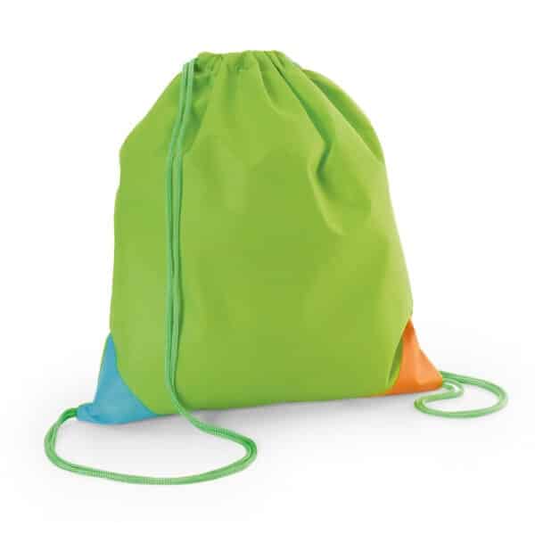 Mochila Saco Personalizada com gravação de marca corporativa. Opção de brindes para empresa.