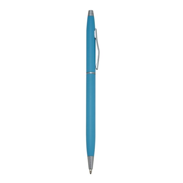 Caneta Personalizada com personalização de logotipo de marca empresarial. Brinde personalizado elegante.