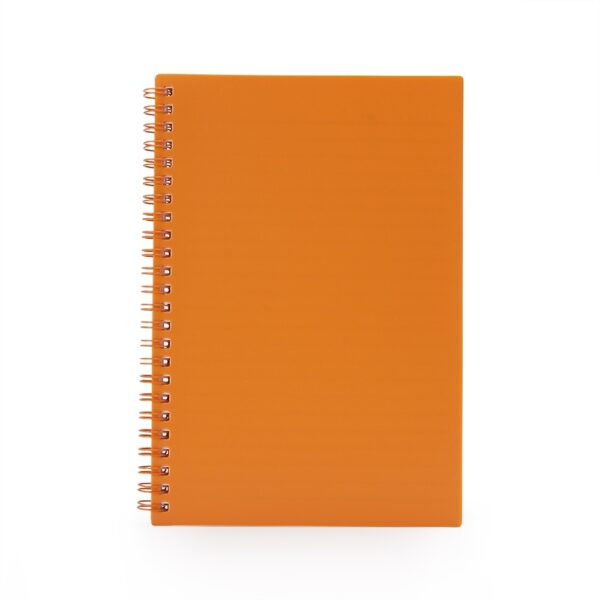 (21x15 cm) | Caderno Personalizado A5 Plástico - COM PAUTA - HUBZB-05071 - Image 8