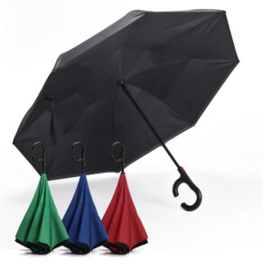 Guarda Chuva Personalizado com personalização de logotipo de marca empresarial. Excelente brinde para empresas.