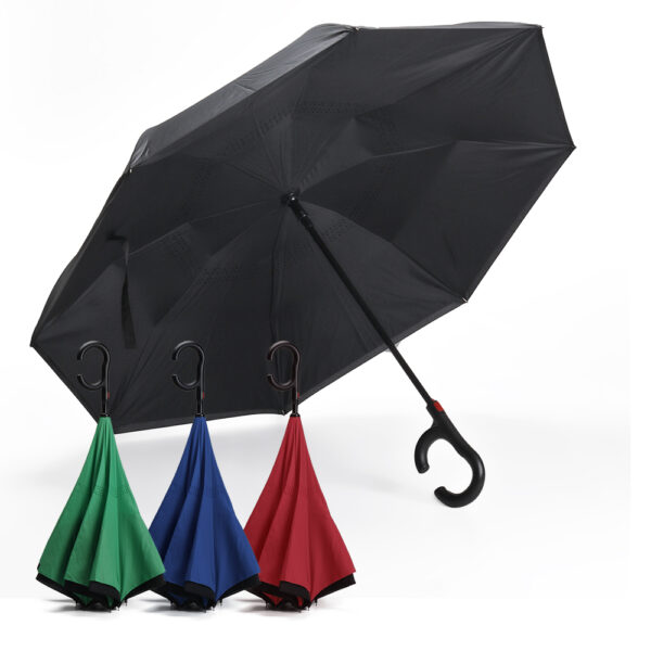 Guarda Chuva Personalizado com personalização de logotipo de marca empresarial. Excelente brinde para empresas.