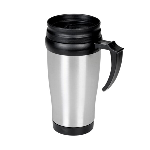 Caneca Personalizada Inox 400ml - HUBZB-03889 - A Huble oferece atendimento especializado para brindes corporativos e mochilas personalizadas para empresas e agências de eventos. Sua melhor opção em brindes corporativos está na Huble com entrega para todo Brasil.