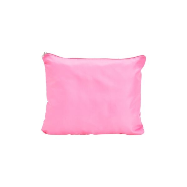 Necessaire Personalizada com personalização de logotipo de marca corporativa. Brinde personalizado exclusivo.