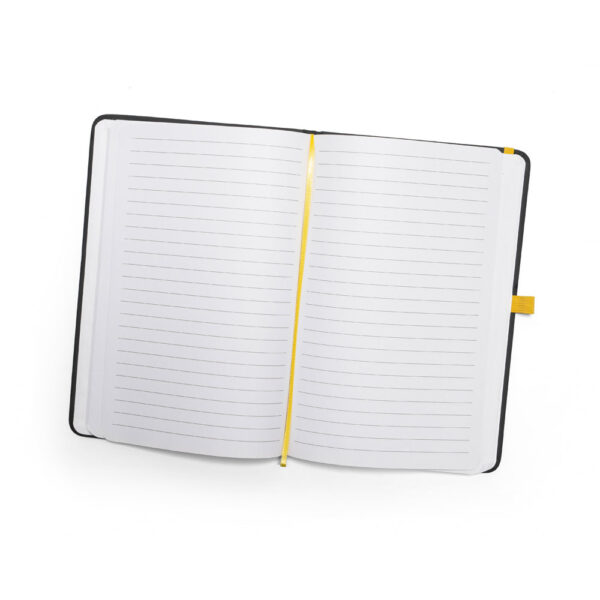 (21x14  cm) | Caderno Personalizado Couro Sintético - COM PAUTA - HUBSP-93717 - Image 3