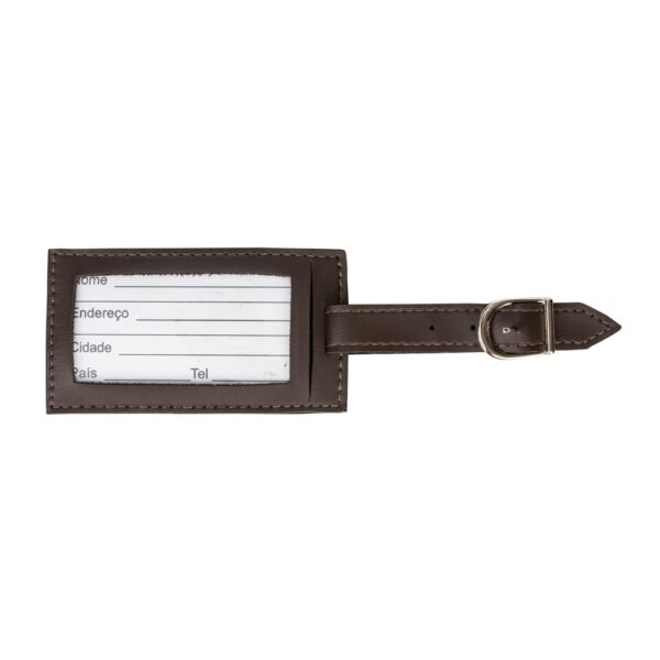 Tag identificador Personalizado de Couro Sintético - HUBZB-13790 - Image 2