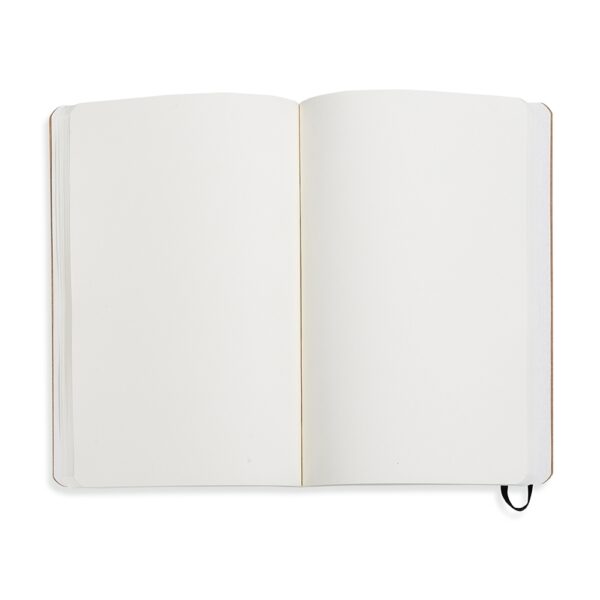 (21x14) | Caderno Ecológico Personalizado Kraft SEM PAUTA - HUBZB-03013 - Image 2