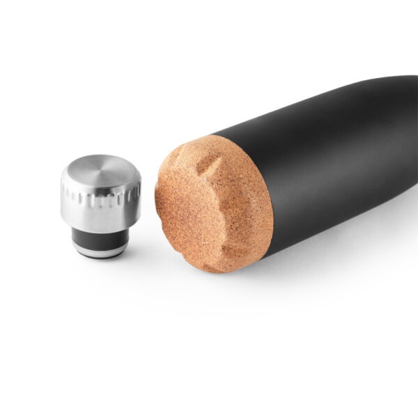 Garrafa Térmica Personalizada com personalização de logotipo de marca empresarial. Brinde personalizado elegante.