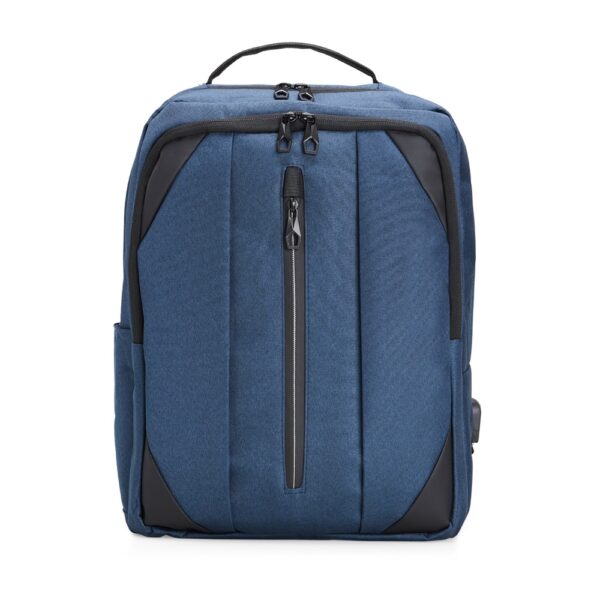 Mochila Personalizada com logotipo de marca empresarial. Tipo de brinde corporativo para empresas.