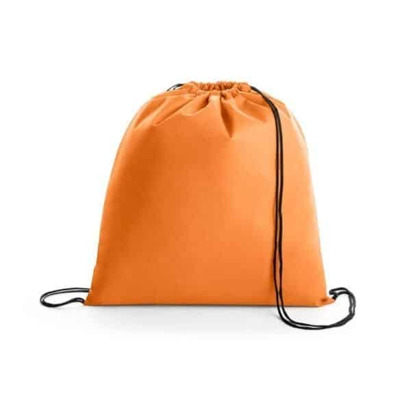 Mochila Saco Personalizada com logotipo de marca empresarial. Opção de brinde corporativo para empresas.