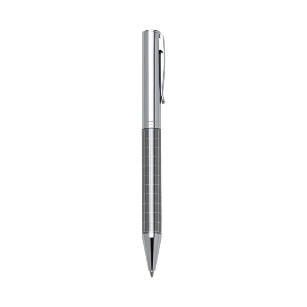 Caneta Personalizada com gravação de logotipo de marca empresarial. Brinde corporativo refinado.