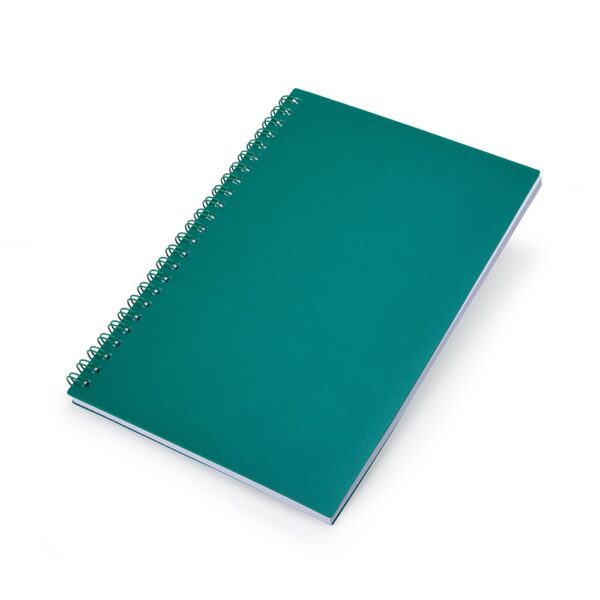 (21x15 cm) | Caderno Personalizado A5 Plástico - COM PAUTA - HUBZB-05071