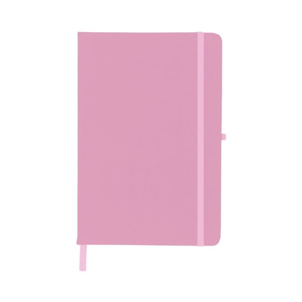 (21x14 cm) | Caderno Personalizado tipo Moleskine (ROSA) - COM PAUTA - HUBZB-14092N - A Huble oferece atendimento especializado para brindes corporativos e mochilas personalizadas para empresas e agências de eventos. Sua melhor opção em brindes corporativos está na Huble com entrega para todo Brasil.