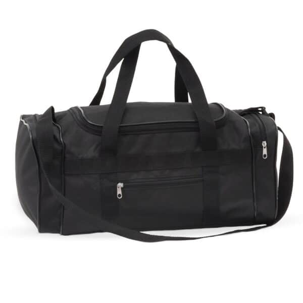 Bolsa de Viagem Personalizada com personalização de logotipo de marca corporativa. Brinde personalizado sofisticado.