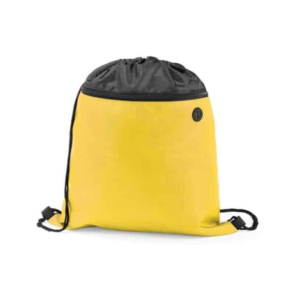 Mochila Saco Personalizada com logotipo de marca corporativa. Opção de brindes para empresa.