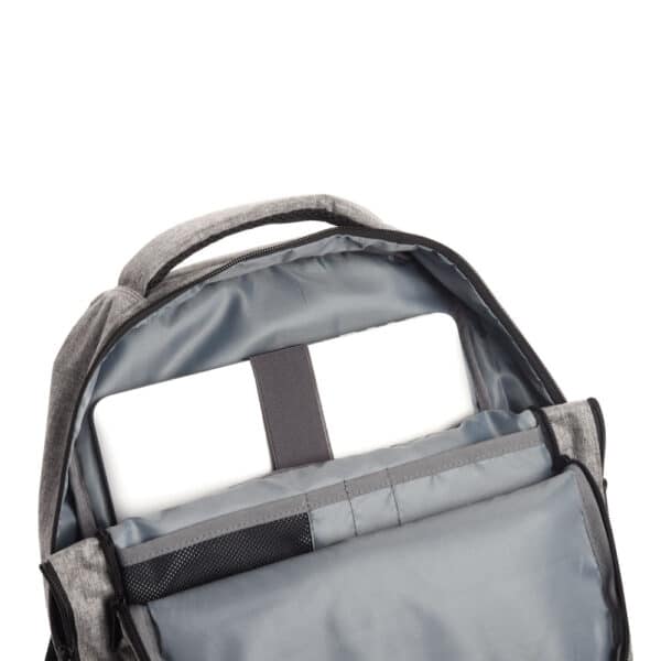 Mochila Personalizada com logotipo de marca corporativa. Opção de brinde personalizado para empresas.