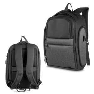 Mochila Personalizada com gravação de marca empresarial. Tipo de brinde personalizado para empresas.